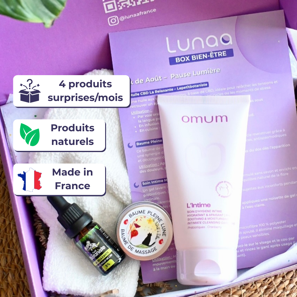 Lunaa Box – Faites de vos règles un moment relaxant et réconfortant thumbnail