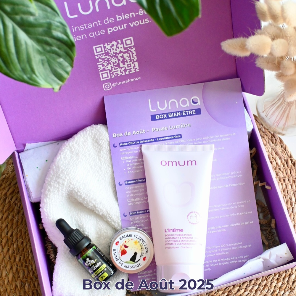 Lunaa Box – Faites de vos règles un moment relaxant et réconfortant thumbnail
