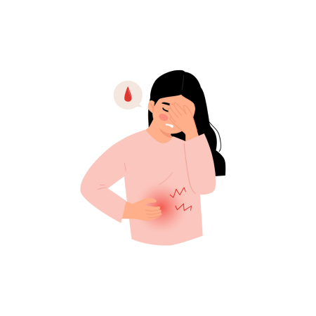 Crampes menstruelles : quelles zones du corps peuvent être affectées ?