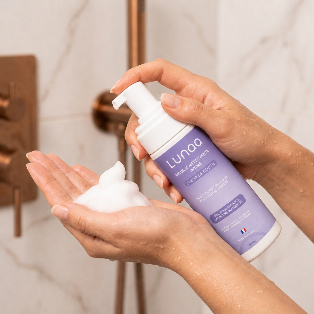 Mousse Nettoyante Intime 150ml - Fleur de coton